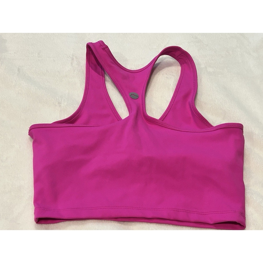 X by Gottex Women's Sports Bra‎ ULTRALUXE NYLON Quick Dry Size XS Deep Magenta